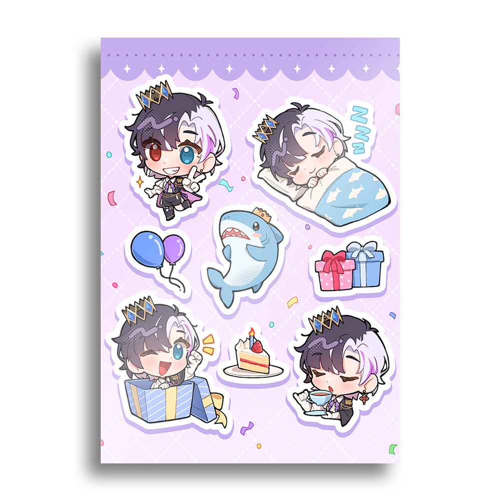 Rin Penrose | Adhesive Shapes Collection (GOTY edition) - Sticker Sheet