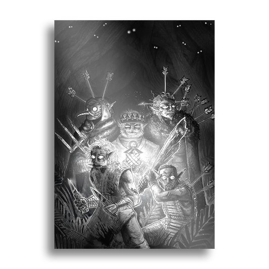 RubixRaptor | The Elven Woods - Art print